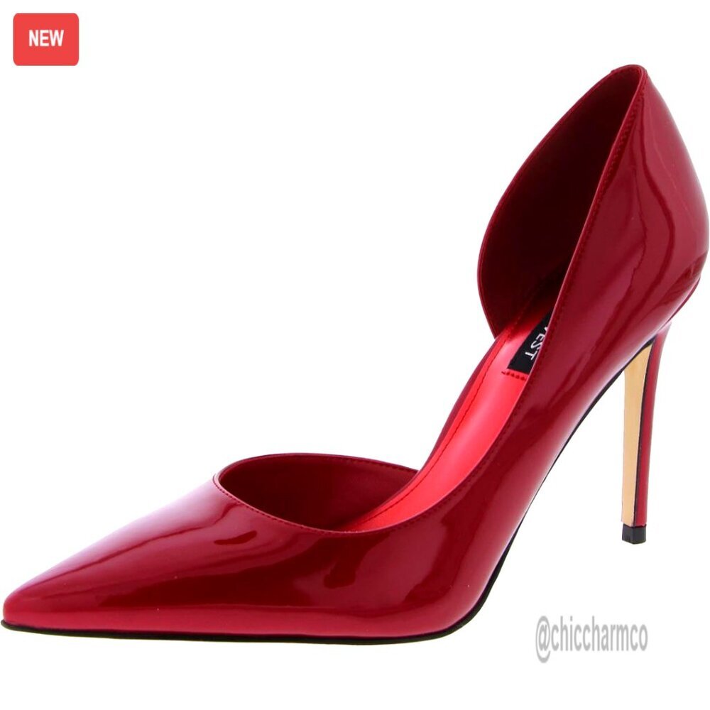 Pointed Toe D'Orsay Pumps with 4 Inch Stiletto Heel